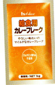 【本日楽天ポイント4倍相当】【送料無料】【お任せおまけ付き♪】ハウス食品株式会社給食用カレーフレーク 1kg×20入(発送に7〜10日かかります・キャンセル不可)【RCP】【△】