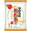 【やわらかおかきの商品説明】とてもやわらかく、口溶けの良いやさしい味付けのおかきです。栄養機能食品（亜鉛）■規格・入数 56g （7g×8P入） × 12■分類米菓 ■機能 銅・亜鉛強化■用途 お菓子■アレルゲン 小麦、大豆■成分値 栄養成分基準：1パック7g（約6本）あたり エネルギー(kcal) 40 水分(g) 0.1 たんぱく質(g) 0.2 脂質(g) 2.6 炭水化物(g) 3.9 灰分(g) 0.1 ナトリウム(mg) 39 カリウム(mg) 1 カルシウム(mg) 7 リン(mg) 2 鉄(mg) 0.03 亜鉛(mg) 4 食物繊維(g) 0 食塩相当量(g) 0.1 ※ここに掲載されている栄養成分はあくまでも参考値です。 　　登録ミス等の可能性もございますので、正確な値については成分表をお取り寄せください。■治療用食材（メディカルフーズ）とは特別用途食品、特別保険用食品、病院向けの食品それらを含めた食品の総称で、医療機関や介護施設で使用されている栄養食品です。治療食や介護食と呼ばれる事もあります。特別用途食品とは、病者用、高齢者用など、特別な用途に適する旨の表示を厚生労働大臣が許可した食品です。病者、高齢者等の健康の保持もしくは回復の用に供することが適当な旨を医学的、栄養学的表現で記載し、かつ用途を限定したものです。米国においては、Medical Foods（以下、MF）といい、「経腸的に摂取または投与されるように処方され、科学的に明らかにされた原則に基づき、栄養状態の改善の必要性があることが、医学的評価により立証された疾患や病状に対して、特別な栄養管理を行うための食品」と定義、確立されており、濃厚流動食品も含まれています。病者の栄養管理に関する効果の標榜も可能で、販売方法についても特に規制はなく、スーパー等の食品量販店においても購入可能となっています。以前は病院の調理室でミキサーや裏ごし器などを用いて調理、調合されていましたが、労働力や衛生面など多くの問題がありました。現在は、企業の優れた技術により、衛生的で自然の食品を用いた経口、経管用「濃厚流動食」缶詰になり、レトルトパックなどとして市販されています。広告文責及び商品問い合わせ先 広告文責：株式会社ドラッグピュア作成：201111W神戸市北区鈴蘭台北町1丁目1-11-103TEL:0120-093-849製造・販売元：株式会社フードケア〒252-0231　神奈川県相模原市中央区相模原4-3-14　第一生命ビル3F042−786−7177■ 関連商品■食品・特別用途食品