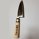 【本日楽天ポイント4倍相当】【メーカー直送品(代引き不可)・送料無料】仁村金物店 手打高級品 堺清廣 別打ち 出刃包丁(磨き、鋼(ハガネ)付き)大きな魚用[片刃...