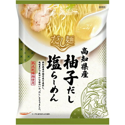 神戸たんぽぽ薬房 【店内商品3つ購入で使える3%OFFクーポン配布中!6/3まで】国分グループ本社株式会社 tabete(タベテ) だし麺 高知県産柚子だし 塩らーめん 102g×24袋セット<熟成乾燥麺使用>【北海道・沖縄は別途送料必要】