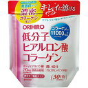 【本日楽天ポイント4倍相当】【送料無料】オリヒロプランデュ株式会社『オリヒロ 低分子ヒアルロン酸 コラーゲン 袋タイプ 180g×4個セット』【RCP】【△】