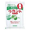 ■製品特徴●砂糖のような白さとおいしさ雑味も全くありませんので飲み物やお菓子作りに最適です。●グラニュー糖みたいに使えて、カロリーゼロ！高純度羅漢果エキスとエリスリトールをバランスよく配合することで、 砂糖に近い甘さを実現しながら、カロリーはもちろんゼロのまま。 カロリーが気になる方にぴったりの甘味食品です。安心してお召し上がりいただけます。植物由来原料100％。着色料、保存料を使用していません。■内容量1kg■原材料エリスリトール（中国製造）、甘味料(ラカンカ抽出エキス)■栄養成分表示エネルギー・・・0kcaLたんぱく質・・・0g脂質・・・0g炭水化物・・・99.9g糖質・・・99.9g食物繊維・・・0g食塩相当量・・・0g■使用方法・コーヒー、紅茶などお飲み物におすすめ！・グラニュー糖みたいに使え、砂糖と同じ重量で同じ甘さです。溶ける量の目安：20℃の水100mLに対して「ラカントホワイト」50g※それ以上になると、冷えた状態で結晶が出てくることがあります。結晶は全く害はなく、再加熱するともとの状態まで溶けます。■賞味期限2年■注意事項●保存方法直射日光、高温多湿をさけ、常温で保存してください。●使用上の注意・本品は植物由来原料を使用しているため、羅漢果による黒い粒が混在することがありますが、品質には問題ありません。・本品を一度に多量にとると、体質によりお腹がゆるくなることがあります。その場合は、召し上がる量を減らしてください。・治療のため食事制限をされている方は、あらかじめ医師、管理栄養士等にご相談のうえ、使用されることをおすすめします。【お問い合わせ先】こちらの商品につきましての質問や相談は、当店(ドラッグピュア）または下記へお願いします。サラヤ株式会社〒546-0013 大阪府大阪市東住吉区湯里2-2-8電話：0120-40-3636受付時間：9:00〜17:00（土日祝日を除く）広告文責：株式会社ドラッグピュア作成：202306AY神戸市北区鈴蘭台北町1丁目1-11-103TEL:0120-093-849製造販売：サラヤ株式会社区分：食品文責：登録販売者 松田誠司■ 関連商品甘味料関連商品カロリーゼロ関連商品サラヤ株式会社お取り扱い商品