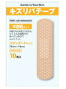 【本日楽天ポイント4倍相当】【定形外郵便で送料無料でお届け】共立薬品工業キズリバテープ半透明1サイズ 10枚【医薬部外品】【RCP】【TK140】