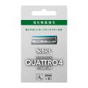 【3%OFFクーポン 4/30 00:00~5/6 23:59迄】【送料無料】シック・ジャパン株式会社クアトロ4 チタニウム 替刃(8コ入)【△】【CPT】