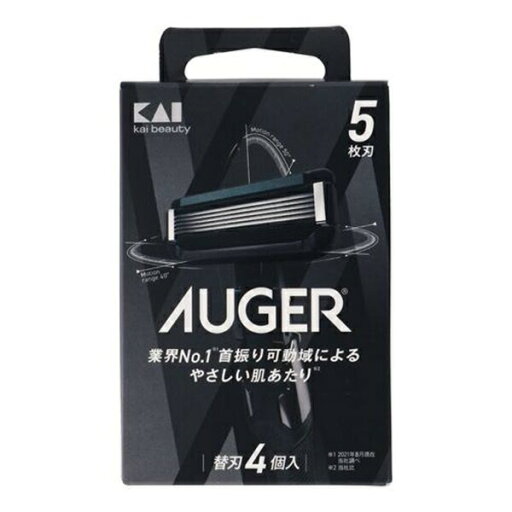 【3%OFFクーポン 7/19 20:00〜7/26 01:59迄】【送料無料】貝印株式会社AUGER 替刃 4個入【RCP】【△】【CPT】 【3%OFFクーポン 7/19 20:00〜7/26 01:59迄】【送料無料】貝印株式会社AUGER 替刃 4個入【RCP】【△】【CPT】
