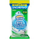 【送料無料】ジョンソン株式会社スクラビングバブル 流せるトイレブラシ フローラルソープの香り 付け替え ジャンボパック 24個入【RCP】【△】