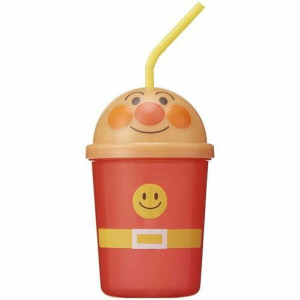 【送料無料】レック株式会社アンパンマン ダイカット ストローカップ 300ml A00130 1個＜お子様のコップの代用として フタ付でこぼれにくい＞【RCP】【△】