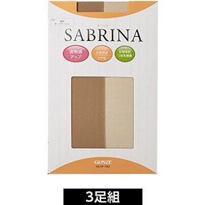 【商品説明】 ・ なめらか肌触りのストッキング。 ・ パンティ部立体設計、マチ付き、足型セットで、快適な履き心地。 ・ お得な3足組。 【素材】 ・ ナイロン、ポリウレタン 【サイズ】 ・ M〜L・・・ヒップ:85〜98、身長:150〜165 ・ L〜LL・・・ヒップ:90〜103、身長:155 〜170 【お問い合わせ先】 こちらの商品につきましての質問や相談につきましては、 当店(ドラッグピュア）または下記へお願いします。 グンゼ株式会社 住所：大阪市北区梅田2-5-25 ハービスOSAKAオフィスタワー TEL：0120-167-874 受付時間：月曜日〜金曜日　9：30〜17：00 （土日祝日、年末年始などの休暇を除く） 広告文責：株式会社ドラッグピュア 作成：201909KT 住所：神戸市北区鈴蘭台北町1丁目1-11-103 TEL:0120-093-849　 製造：販売元：グンゼ株式会社 区分：日用品・日本製 ■ 関連商品 グンゼ株式会社 お取扱い商品 SABRINA(サブリナ) シリーズ ストッキング 関連商品