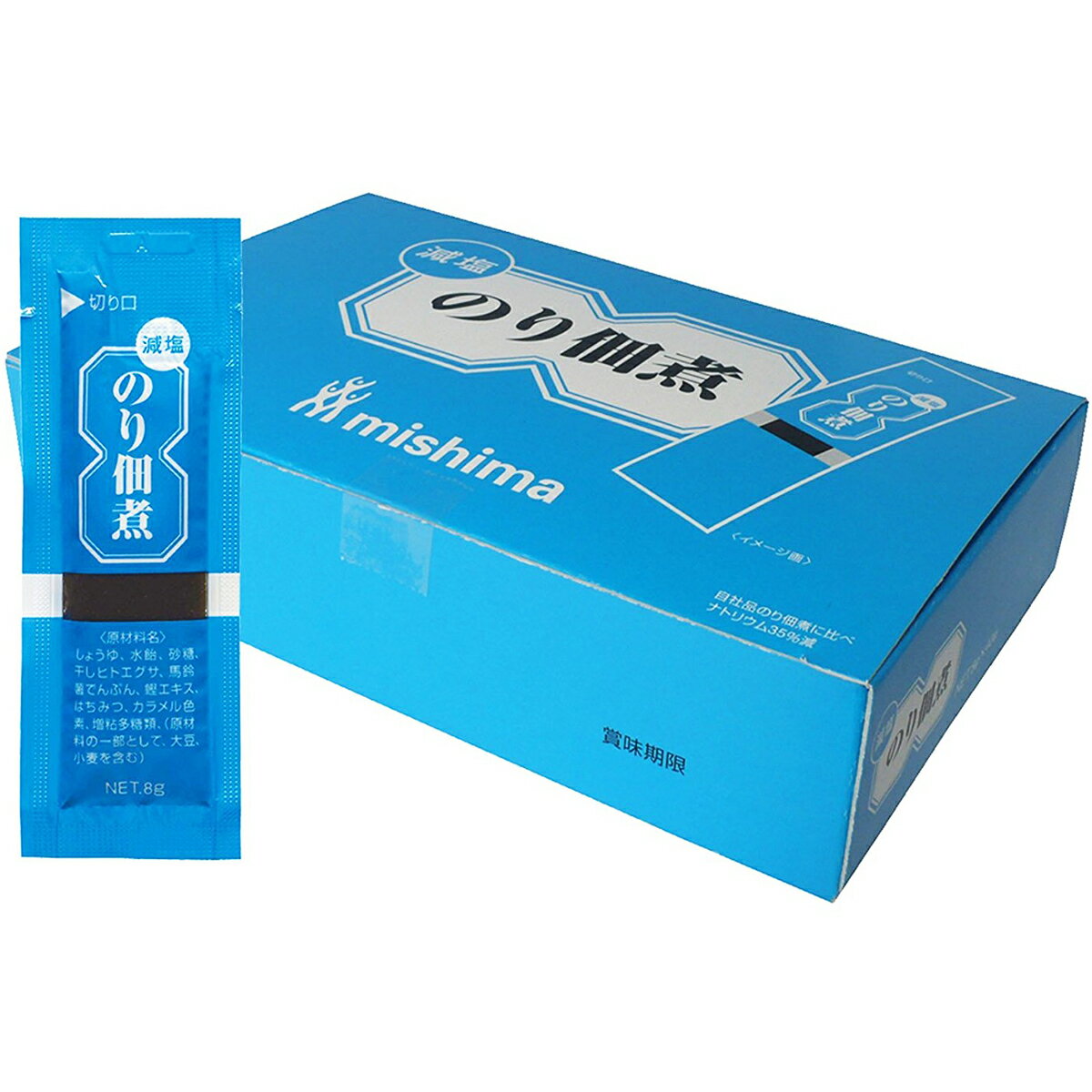 【3%OFFクーポン 5/9 20:00〜5/16 01:59迄】【☆】【送料無料】三島食品株式会社 減塩のり佃煮 5g×40袋入<ペースト製品(佃煮/調味みそ)>【△】【CPT】