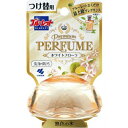 【本日楽天ポイント4倍相当】小林製薬株式会社ブルーレット プレミアムパフュームホワイトフローラ つけ替用(70mL)<最上級な香りで華やかな空間へ。トイレ用洗浄防汚剤>(3)