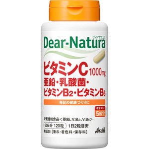 【本日楽天ポイント4倍相当】アサヒグループ食品株式会社ディアナチュラ ビタミンC・亜鉛・乳酸菌・ビ..