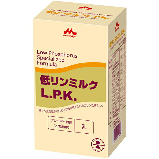 【本日楽天ポイント4倍相当】クリニコ低リンミルクL．P．K．　20g×15本×12箱（発送までに7～10日かかります・ご注文後のキャンセルは出来ません）【RCP】