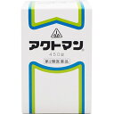 アレルギー体質と言われた人は、ニキビが出来たり食べ物によって皮膚がかゆくなったり寒さによって蕁麻疹が出たり、時計のバンドでかぶれたり湿疹が次々と出来て治らないでいます。このような体質の人は身体のいろんな所でアレルギー反応を起こし、体内の臓器に負担をかけ、結構が悪くなって皮膚に炎症を起こしてしまいます。　アクトマン中のオウレン・オウゴン・オウバク・サンシン・サイコは皮膚病の原因となる内臓機能の乱れを整えて皮膚の炎症を鎮めトウキ・シャクヤク・センキュウ・ジオウは血行を良くして皮膚の病状回復を促しカンゾウはアレルギー症状を抑えるように働きます。【効能・効果】アレルギー性体質のものの次の諸症：にきび、湿疹、皮膚炎、蕁麻疹、皮膚掻痒症、鼻血皮膚掻痒症とは皮膚が痒い状態を示します。【用法・用量】次の量を随時、コップ半分以上のぬるま湯にて服用して下さい。「随時服用」とは、食前・食間(食後2〜3時間)・食後のいつ服用してもよいことを指しますが、胃腸の弱い方は食後の服用がよいでしょう。大人　　 　　　　5錠12〜15歳未満　3〜4錠7〜12歳未満　 2〜3錠5〜7歳未満　　1〜2錠これを1回量とし、1日3回服用すること。【！用法・用量に関連する注意！】(1)用法・用量を厳守すること(2)小児に服用させる場合には、保護者の指導監督のもとに服用させること。【剤型】錠剤・本剤は淡肌色のフィルムコート錠で、その内容物は特異なにおいを有し、味は、苦い素錠です。【成分・分量】（本剤15錠(3.225g)中）オウゴン…1g　　　サンシシ…0.5gオウバク…0.01g　 ジオウ…1.5g&lt;br。オウレン…0.01g　 シャクヤク…1.5gカンゾウ0.25g　　 センキュウ…1.5gサイコ…3g　　　　トウキ…1.5gオウゴン末…0.7g　オウレン末…0.1gオウバク末…0.7g　サンシシ末…0.5g・添加物として黄色5号、酸化チタン、ヒドロキシプロピルセルロース、ヒドロキシプロピルメチルセルロース2910を含有する。・本剤は天然の生薬を原料としていますので、内容物の色調は多少異なることがありますが、効果に変わり有りません【！使用上の注意！】1，次の人は服用前に医師又は薬剤師に相談すること。(1)医師の治療を受けている人(2)妊婦又は妊娠していると思われる人(3)胃腸が弱く下痢しやすい人(4)高齢者2，次の場合は直ちに服用を中止し、商品添付文書を持って医師又は薬剤師に相談すること。(1)服用後、次の症状があらわれた場合関係部位：症状消化器：悪心・嘔吐、食欲不振、胃部不快感、腹痛(2)1ヶ月位(鼻血に服用する場合には5〜6回)服用しても症状がよくならない場合3，次の症状があらわれることがあるので、このような症状の継続又は増強が見られた場合には服用を中止し、医師又は薬剤師に相談すること。下痢4，他の医薬品などを併用する場合には、含有成分の重複に注意する必要があるので、医師又は薬剤師に相談すること【！保管及び取り扱い上の注意！】(1)直射日光の当たらない湿気の少ない涼しい所に保管すること。(2)小児の手の届かない所に保管すること。(3)他の容器に入れ替えないこと。(誤用の原因になったり品質が変わる。)(4)錠剤に水分が付くと、表面のフィルムコートが溶けることがありますので、誤って水滴をおとしたり、ぬれた手で触れないようにして下さい。広告文責：株式会社ドラッグピュア神戸市北区鈴蘭台北町1丁目1-11-103TEL:0120-093-849区分：第2類医薬品文責：登録販売者　松田誠司■ 関連商品【原料へのこだわり】ドラッグピュアの栄養補助食品(旧・山之内製薬。研究・開発)サンウエルの栄養補助食品日水製薬＜十全大補湯シロップ製剤＞補全S【第2類医薬品】林原＜感光素製剤＞ルミンA-100γ【第3類医薬品】建林松鶴堂お取り扱い商品剤盛堂薬品・ホノミ漢方お取り扱い商品一元の漢方製剤お取り扱い商品林原＜感光素クリーム＞ピオクリーン【医薬部外品】内外薬品ダイアフラジン軟膏【第2類医薬品】＜売れ筋！＞内外薬品ダイアフラジンA軟膏【第3類医薬品】＜売れ筋！＞剤盛堂薬品赤色ワグラス軟膏【第3類医薬品】剤盛堂薬品黄色ワグラス軟膏S【第2類医薬品】アレルギー体質と言われた人は、ニキビが出来たり食べ物によって皮膚がかゆくなったり寒さによって蕁麻疹が出たり、時計のバンドでかぶれたり湿疹が次々と出来て治らないでいます。このような体質の人は身体のいろんな所でアレルギー反応を起こし、体内の臓器に負担をかけ、結構が悪くなって皮膚に炎症を起こしてしまいます。　アクトマン中のオウレン・オウゴン・オウバク・サンシン・サイコは皮膚病の原因となる内臓機能の乱れを整えて皮膚の炎症を鎮めトウキ・シャクヤク・センキュウ・ジオウは血行を良くして皮膚の病状回復を促しカンゾウはアレルギー症状を抑えるように働きます。