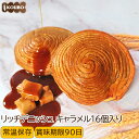 パン 詰め合わせ リッチデニッシュ キャラメル 16個入り ロングライフパン 常温保存 長期保存 日持ち 長持ち 送料無料 パン詰め合わせ