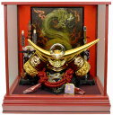 【武将兜】上杉謙信公之兜【北寿監修】Birthday Kabuto ケース飾り※お子様の誕生石(人工石)をお選び下さい!※サービス品付き