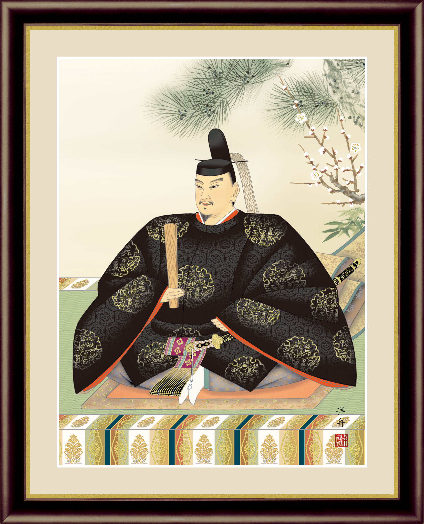 楽天市場】天神様 額(絵画|アート・美術品・骨董品・民芸品 楽天市場】天神様 額(絵画|アート・美術品・骨董品・民芸品
