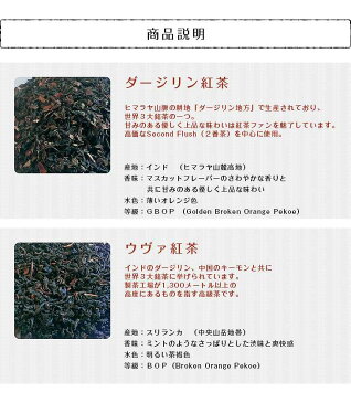 【送料無料】お試し オーガニック紅茶 12P×2種類（ティーバッグ 合計24袋）気になる2種類の紅茶を選んでください♪※お試しに付き、同種類は選べません。北海道200円・九州200円・沖縄500円　別途差額が必要です。