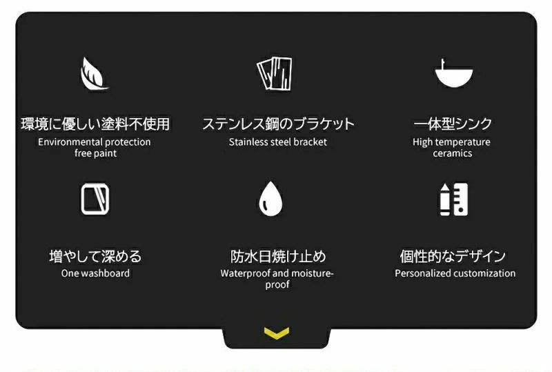 流し台 シンク 屋外 ガーデンシンク ステンレス 水栓付 庭 簡易流し台 厚みあり 堅...