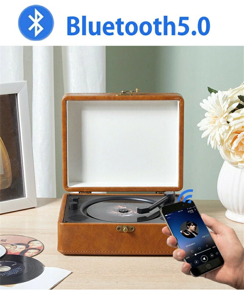 懐かしい CDプレーヤー おしゃれ 卓上 bluetooth5.0 コンパクト HiFi高音質 CDプレ...