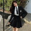 卒業式 スーツ 女の子 大きいサイズ 卒服 韓国 制服 卒服 女の子 ブレザー フォーマル スーツ 女の子 ..