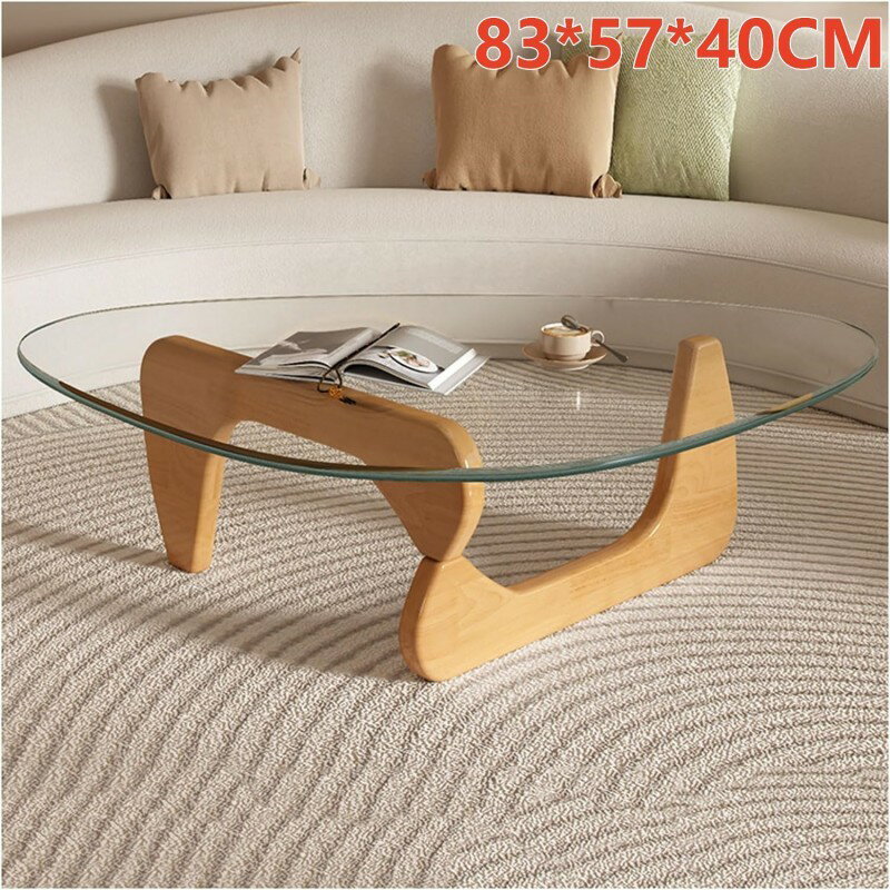 ローテーブル ガラス ローテーブル コーヒーテーブル 小さい サイドテーブル コーヒーテーブル リビングテーブル 8mm強化ガラス天板 テーブル脚の配置 水滴型...