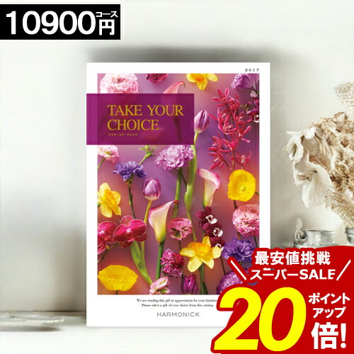 カタログギフト ＼楽天スーパーSALE★ポイント20倍／ 【10900円コース】 【送料無料】 テイクユアチョイ..