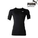 作業ウェア PUMA プーマ 通年 作業服 作業着 ワークウェア アクティブアンダーシャツ PW-2011N ストレッチ作業服 作業 服 メンズ作業着 春 夏 メンズ 涼しい 半袖 アンダーシャツ オシャレ作業着 おしゃれ ストレッチ 夏用作業服 通気性 ファスナー