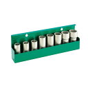 TONE インパクト用ロングソケットセット(壁掛式) 8pcs NV608