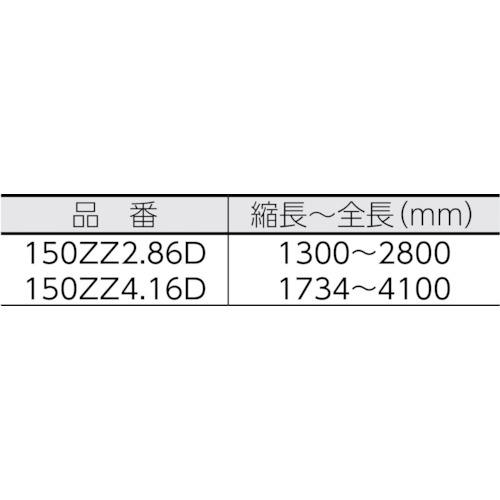 アルス 超軽量3本伸縮式高枝鋏ライトチョキズームチョキダブルズーム 150ZZ4.16D 1016