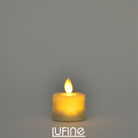 Lufine LED キャンドル 6個 セット ナチュラル S .ティーライト キャンドルライト ...