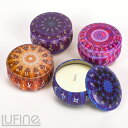 Lufine アロマキャンドル セット 4種 4缶 .アロマキャンドル ソイワックス 天然成分.ギフト 定番 プレゼント 贈答品 お祝い 送別品 ご挨拶 香り種 ラベンダー フィグ レモングラス シナモン LUFINE ルフィネ lufine013 クリスマス