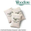 Woodlore ウッドロア〔サッシェ 3個セット〕ECO FRESH 靴 消臭 吸湿 天然木 アロマウッド アロマティック・シダー 衣類 クローゼット 防虫・防カビ 靴 スニーカー 靴ケア用品 高級ブランド Allen Edmonds アレンエドモンズ