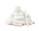 白磁 七福神布袋様 布袋様置物 風水グッズ 布袋様招福布袋 高品質 陶器 布袋 開運グッズ 置物 民芸品 開運アイテム 縁起物 送料無料