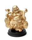 人気商品!金運 布袋様 置物 七福神 招福布袋 金布袋さん 開運グッズ 玄関 お守り 風水アイテム 置物 七福神 招財如意 布袋様置物 玄関 インテリア