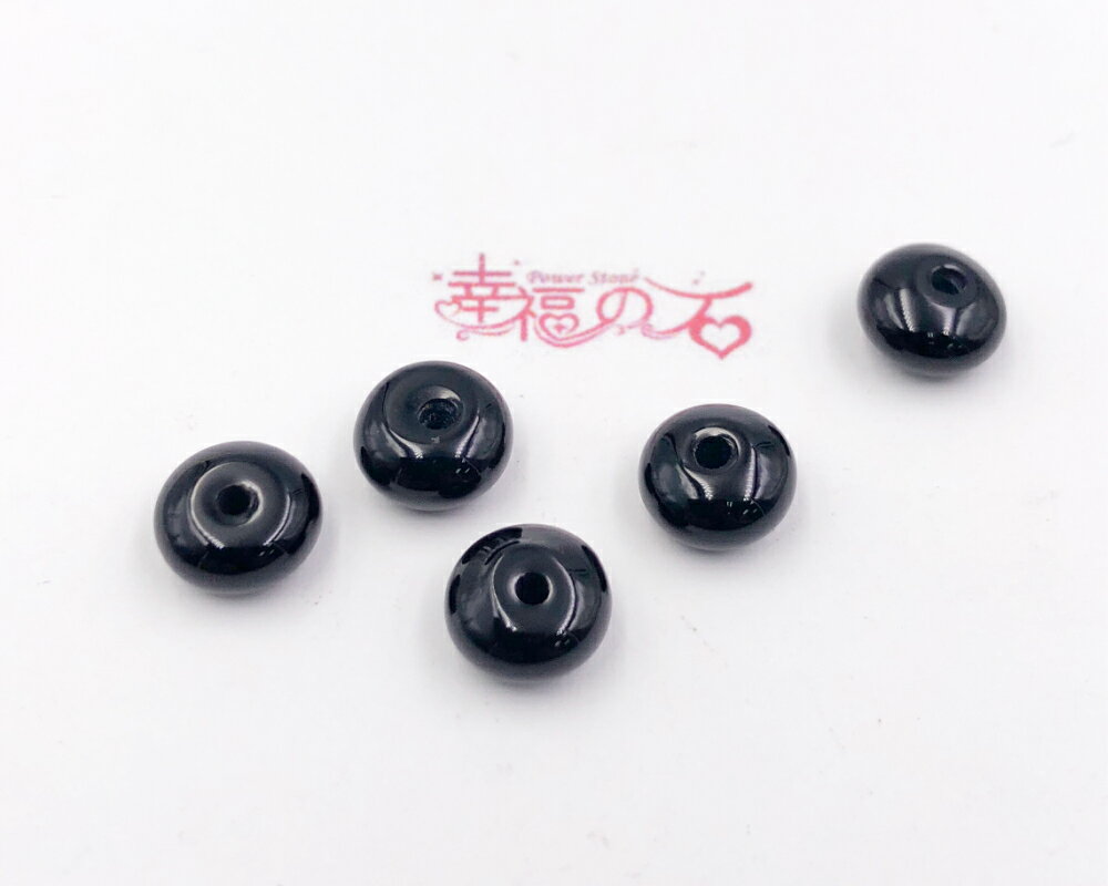 天然石ビーズ AAAAA級オニキス そろばん形 AAAAA ビーズ 約5*8mm 粒売り バラ売り パワーストーン 粒売..