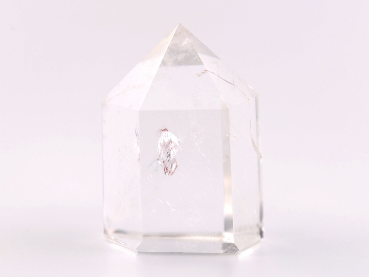 水晶 ポイント クリスタル 鉱物 天然石 六角柱 原石 置き物 浄化 開運 アイテム インテリア パワースト..