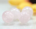 パワーストーンビーズ 粒売り AAAA ローズクォーツ ピンク水晶 ビーズ 8mm バラ売り ローズクォーツ 8mm玉 レッド ピンク水晶 天然石 ビーズ 8ミ...