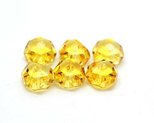 天然石 AAAA級 黄水晶 AAAA ビーズ 3*5mm