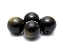 天然石 AAAゴールデンオブシディアン ビーズ 10mm 粒売り オブシディアン 10mm玉 ゴールデンオブシディアン バラ売り 10ミリ 天然石ビーズ 粒売り...