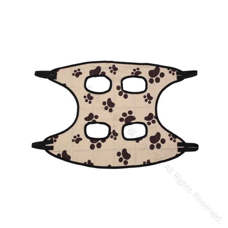 考福ショップのペット用グルーミングハンモック いぬ 小型犬 中型犬 猫 ネコ トリミングハンモック 通気性良好 拘束バッグ ペット美容 ヘルパー 簡単に歯みがき 爪切り 目薬 服薬 自宅でのお手入れにけが防止安心設計｜アングル2