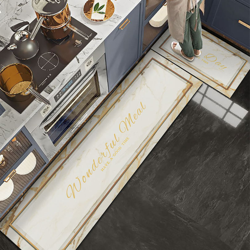 キッチンマット 低反発 立ち仕事 疲労軽減 拭ける 拭くだけ PVC マット 玄関マット お手入れ簡単 水拭き お洗濯不要 北欧 おしゃれ 防水 5mm 台所 クッションマット 台所マット キッチンラグ はっ水 撥水 ギフト プレゼント 人気の耐久性抜群デザイン