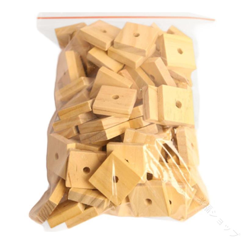 100個 鳥用 噛むブロック おもちゃ Budgies Budgerigar オウム チューイン トイ 鳥の知育玩具 噛み癖対策 安全素材 小鳥用 運動不足解消...