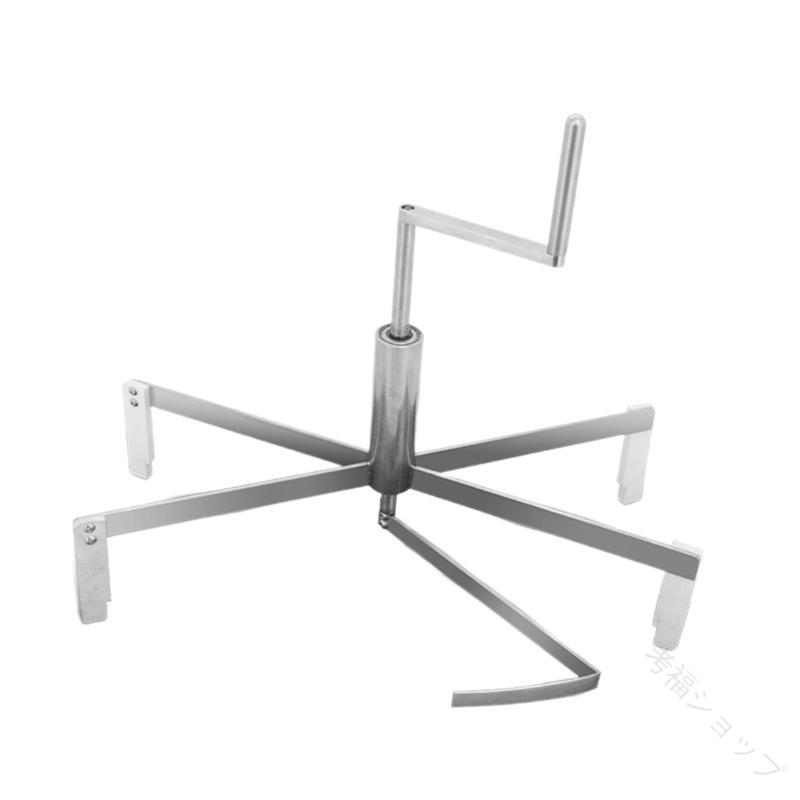 クレープパンメーカー クレープスプレッダー エッグパイスクレーピングツール 回転式クレープ製造器 レ..