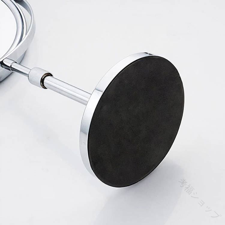 両面ショップ高さ調節可能ミラー6インチ3倍拡大メイクアップ卓上メイク用スタンドミラー両面鏡裏面8インチ7インチ卓上鏡移動式アイアン製上品で見やすい店舗用安いインテリアスタンドミラー7inch8inch