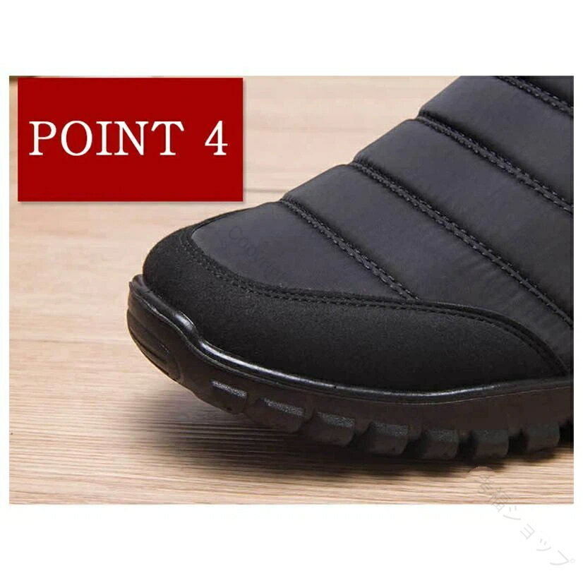 スノーブーツ メンズ ショートブーツ ムートンブーツ 秋冬用 暖かい 裏ボア 裏起毛 シューズ 防寒対策 アウトドア 雪靴 滑り止め おしゃれで歩きやすい靴 軽量設計 耐久性抜群 防水加工 男性用冬靴