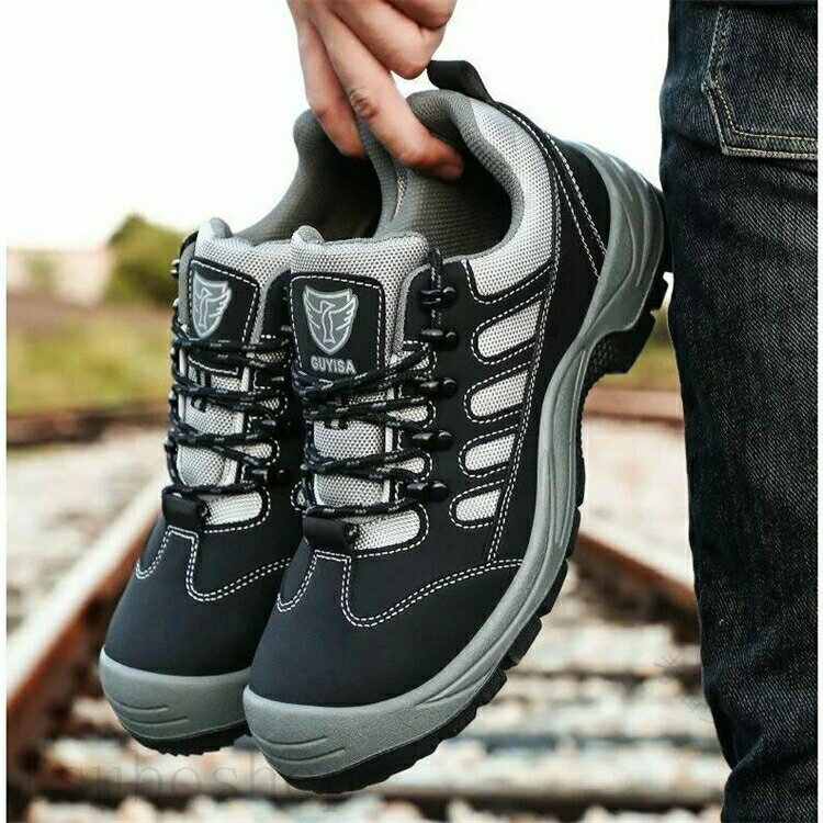 楽天考福ショップ安全靴 作業靴 メンズ おしゃれ スニーカー 耐磨耗 衝撃吸収 鋼先芯 つま先保護 刺す叩く防止 防滑 絶縁 通気性 防臭 踏み抜き防止 あんぜん靴 労働保険靴 工業と建築靴 セーフティーシューズ ワークシューズ 安全シューズ 大きいサイズ 父の日 贈り物 プレゼント 人気の耐久