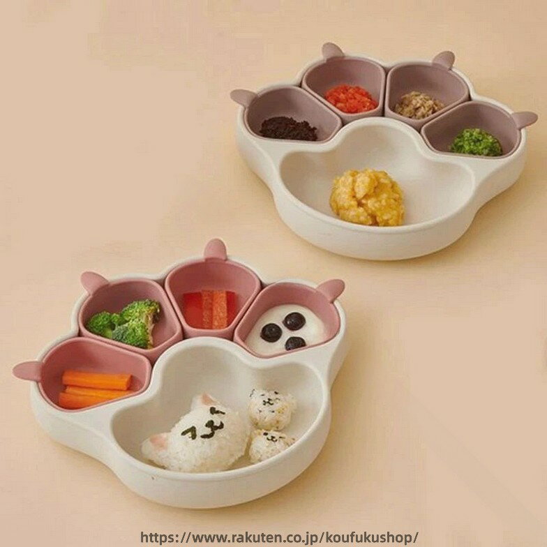離乳食 プレート ベビー食器 吸盤 ボウル 猫の爪 食器 食品級 シリコン 吸盤つき ひっくり返らない 滑り止め 仕切り 小皿 子供用 食器 赤ちゃん キッズ食器 お食事セット 出産お祝い ギフト プレゼント