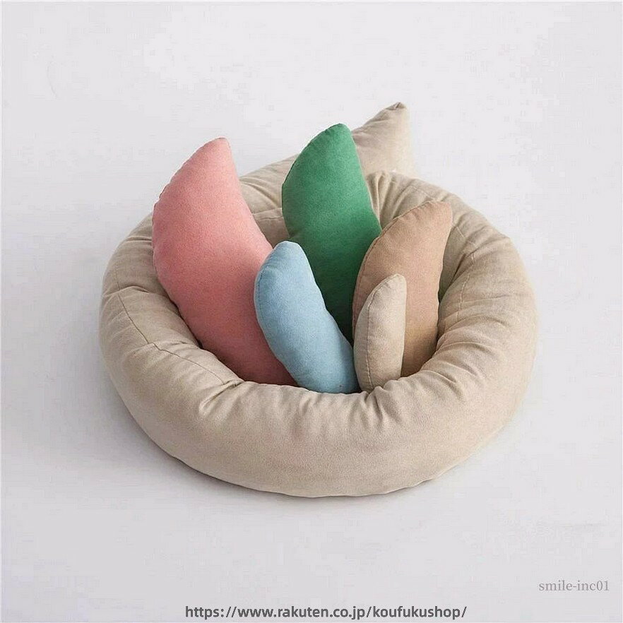 ベビークッション 撮影ソファー 枕 撮影道具 寝相アート 月齢フォト 新生児フォト 写真撮影 記念写真 赤ちゃん ベビー クリスマス ハロウイン