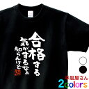 合格祈願 「 合格する気がするなぁ知らんけど 」高校受験 大学受験 tシャツ 受験対策 試験対策 願掛け お守り おもしろ Tシャツ 漢字 和柄 綿100% ホワイト/ブラック 140cm-160cm/S-XL ka500-17 KOUFUKUYA 幸服屋さん 送料無料 送料込み