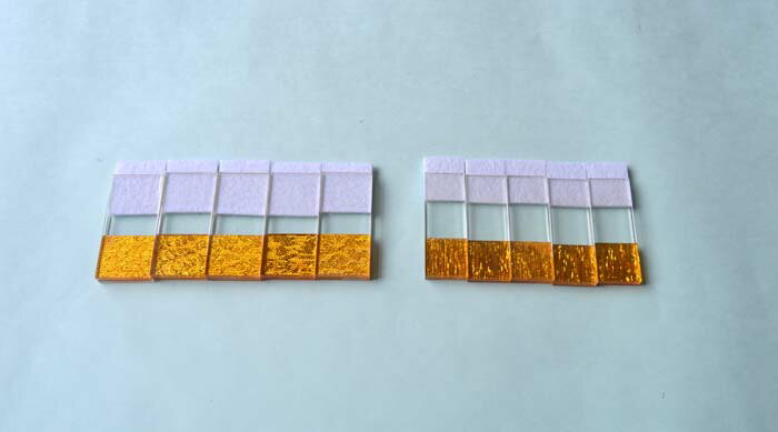 【メール便対応!】花文字専用筆大と小がそれぞれ5本ずつセットになったお得な花文字筆セット!花文字用品単品 金白花文字筆10本セット